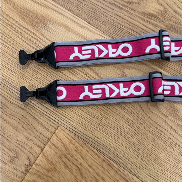 Oakley Factory Suspenders Hot Pink White Cabaret Womens Snowboarding Skiing - Picture 4 of 6